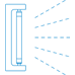 UV lights icon